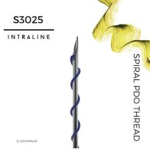 Intraline PDO Thread  S3025 - Spiral  30G 25/30mm 7-0 (20 pack)